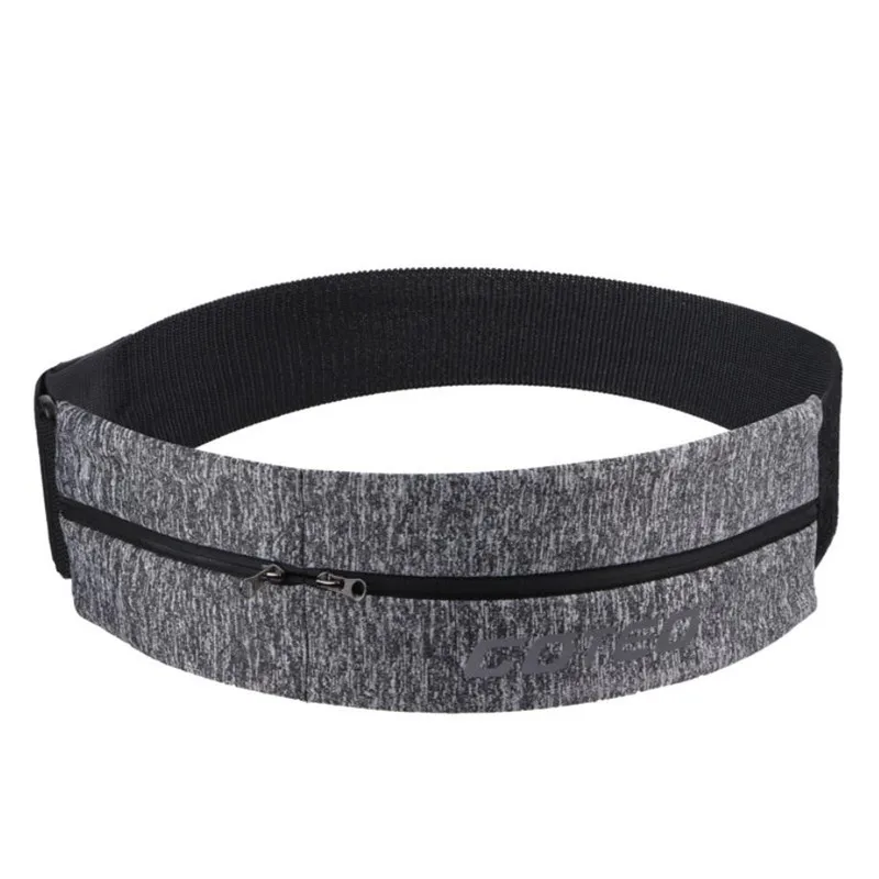 

Elastic Waistband Sport Bag Double Zipper Pocket Waist Bag Running Gym Yoga Waist Belt Pack Mobile Phone Wrist Wallet