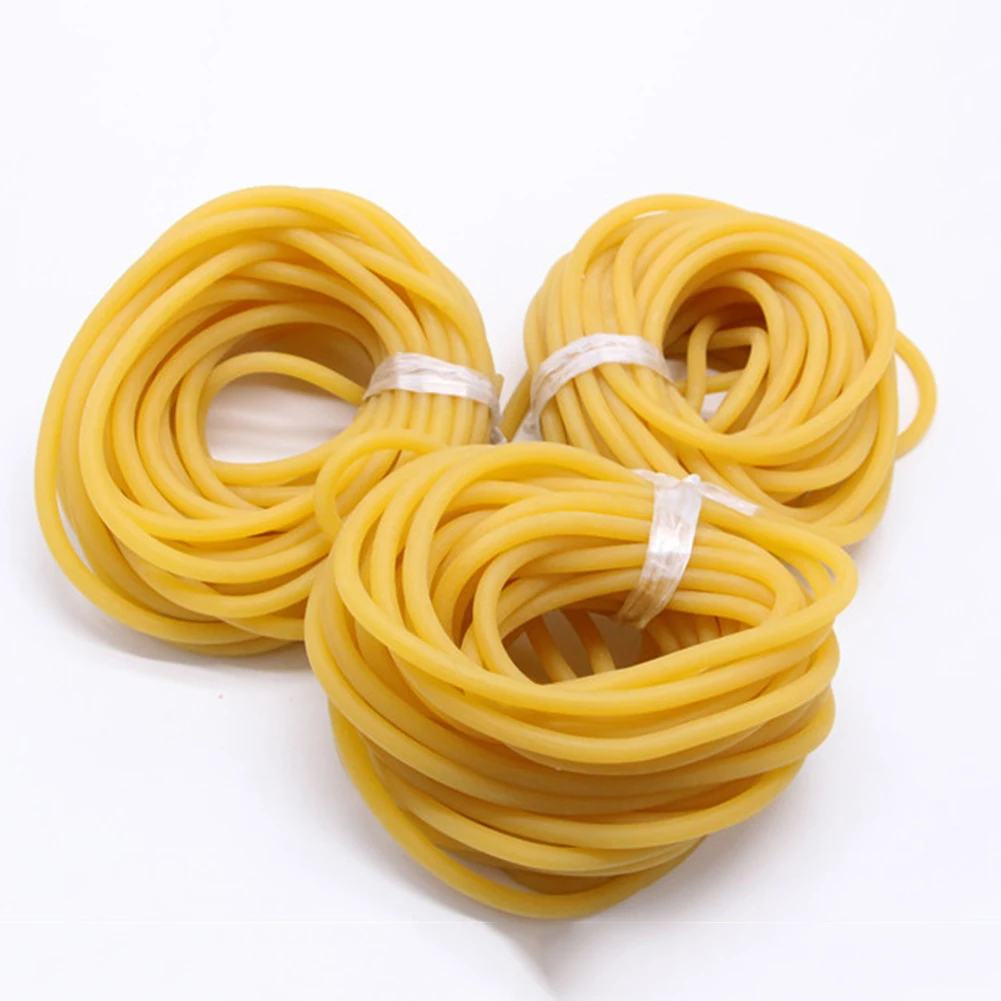 

1-5m Natural Latex Rubber Tube Elastic Slingshots Catapults Tube Band For Camping Shooting Slingshot Catapult Accessories