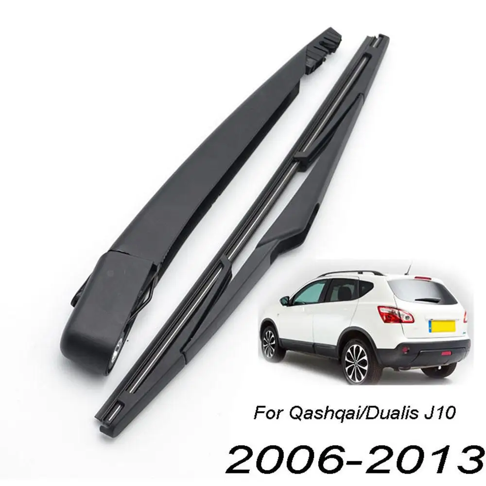 

adohon 12" Rear Windscreen Wiper Arm Blade Kit Set For Nissan Qashqai Dualis J10 2013 2012 2011 2009 2008 2007 2006