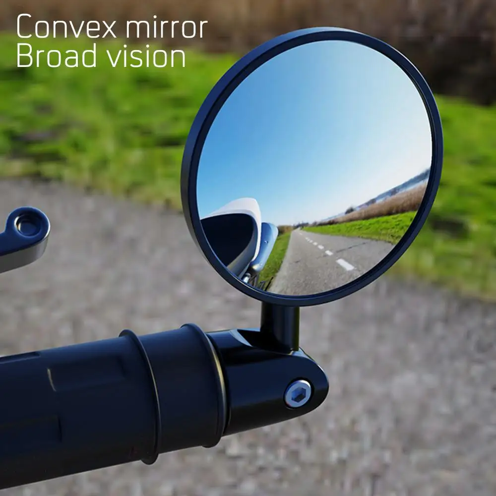 

2PCS Motorcycle Mirrors CNC Aluminum Rear View Handle Bar End 7/8" Mirrors Moto Rearview Mirror for Cafe Racer Honda Dio Yamaha