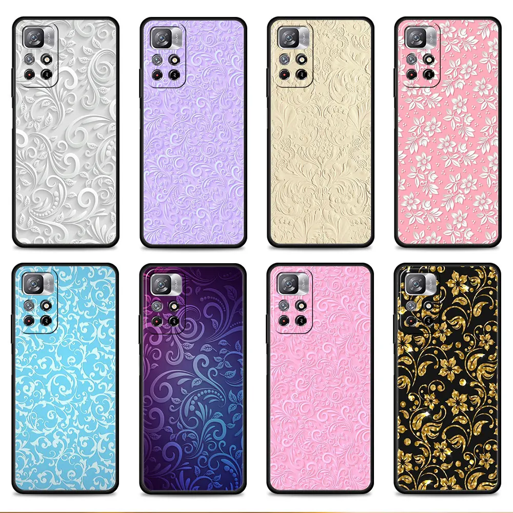 

For Xiaomi Redmi Note 9A K40 9C 8 7 10 9 9S 9T 11 Pro 8T 10C K50 Beautiful Print Celular Case Protection
