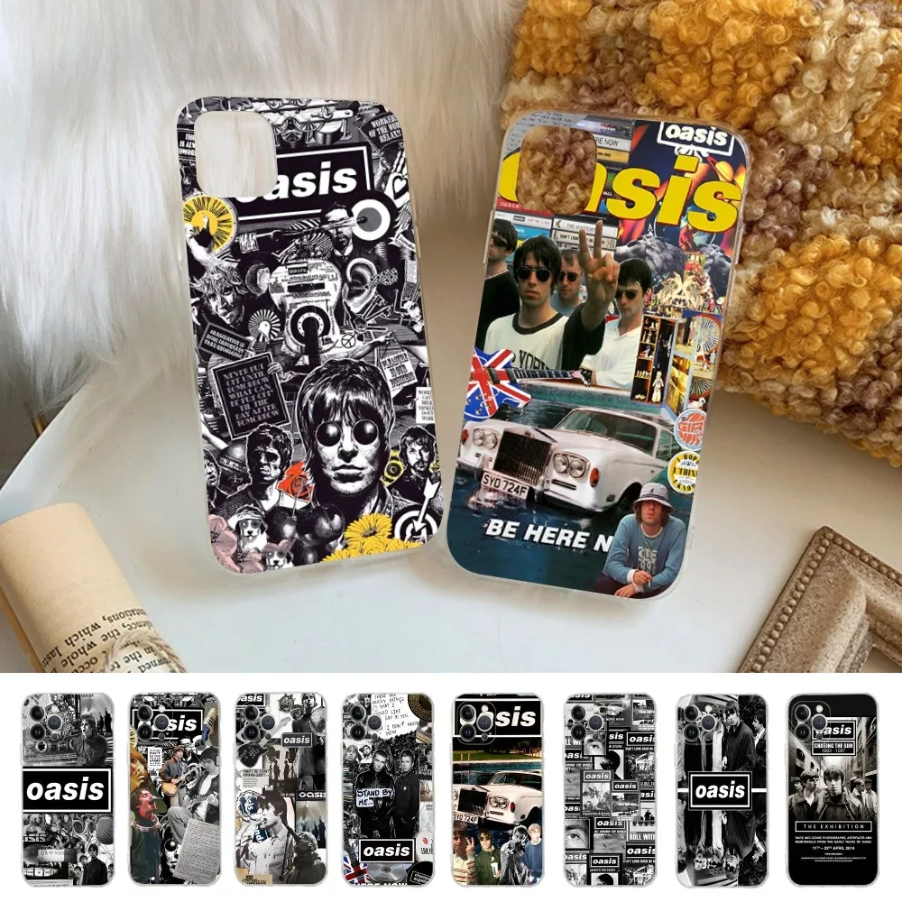 T-The R-Rain O-Oasis Band Phone Case For IPhone 16 15 8 7 6 6S Plus X SE XR XS 14 11 12 13 Mini Pro Max Mobile