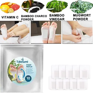 10-100pcs Detox Foot Patches Pads Body Toxins Wormwood Pads Feet Slimming Cleansing Herbal Foot Patc in Pakistan
