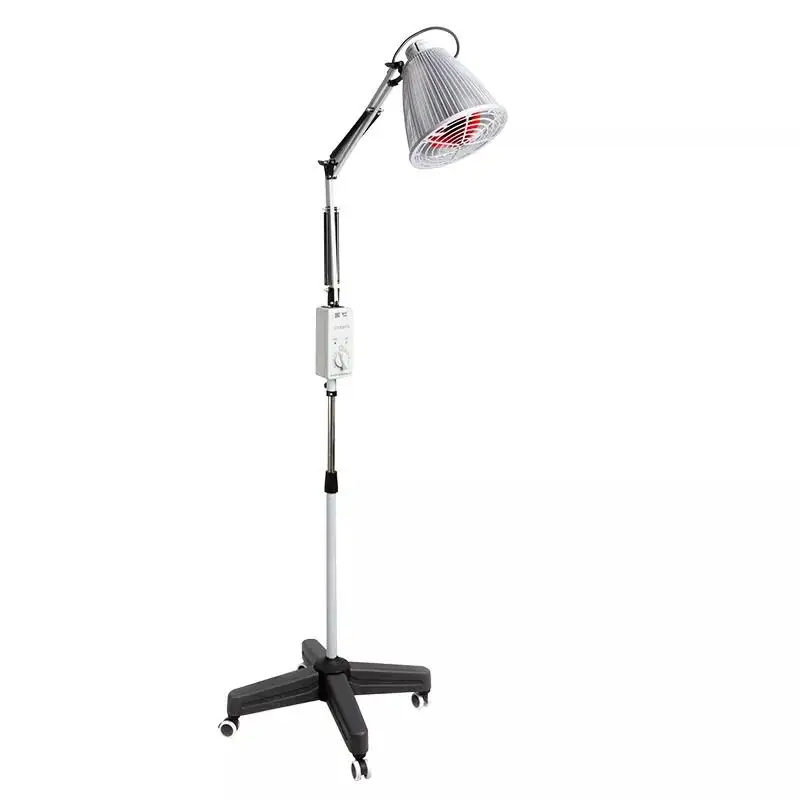 Heating Lamp Health Care Pain Relief and Skin Care Height Adjustable Floor Lamp Table Lamp Infrared Lamp 275W Full Body Massage