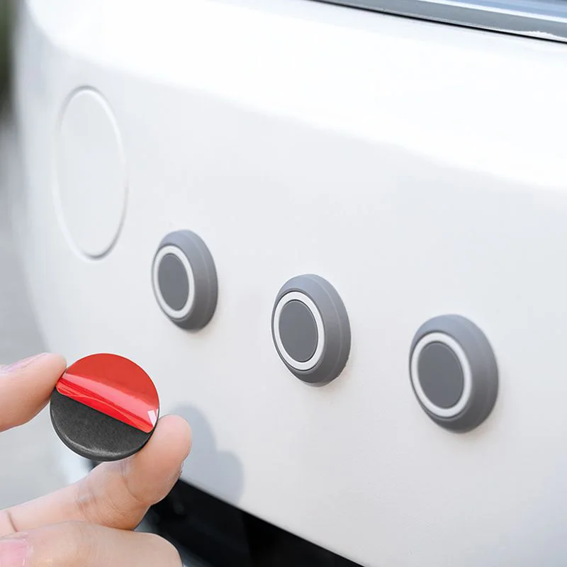 

10pcs Universal Car Bumper Lip Door Edge Anti-collision Pad Car Body Protection Sticker Auto Exterior Accessories