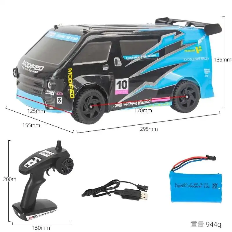 1:14 RC Cars Drift Off-Road Control Trucks Radio Remote Control 2.4G Toys for Children High Speed Rc Drift Remote Vans Birthday enlarge