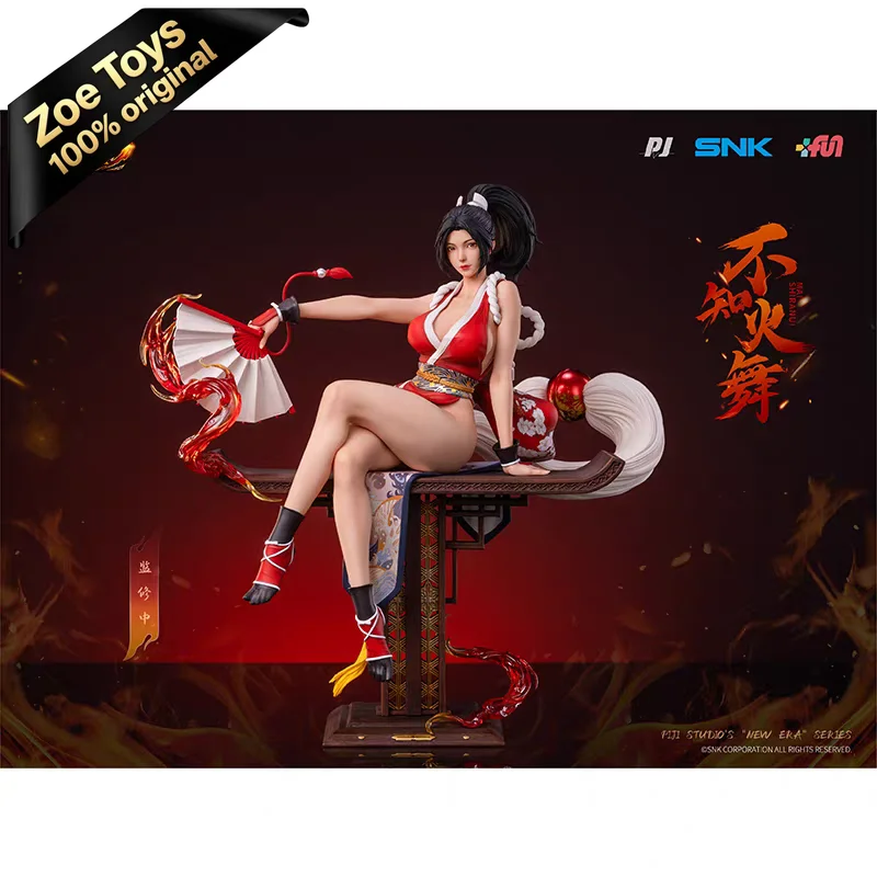 Фото Лицензионная фигурка Май Ширануи 1/6 от SNK×JQ×PIJI Studio по игре The King of Fighters XIV, серия New Era, высокодетализированная, с высокой степенью восстановления деталей. №5