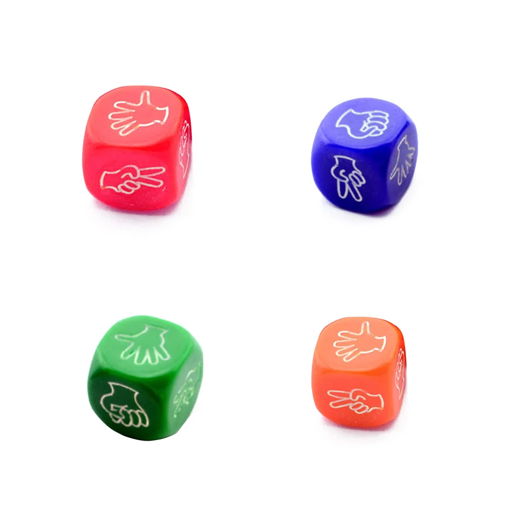 Веселые кости настольные игры 2 шт. креативные ножницы для пальцев см игральные