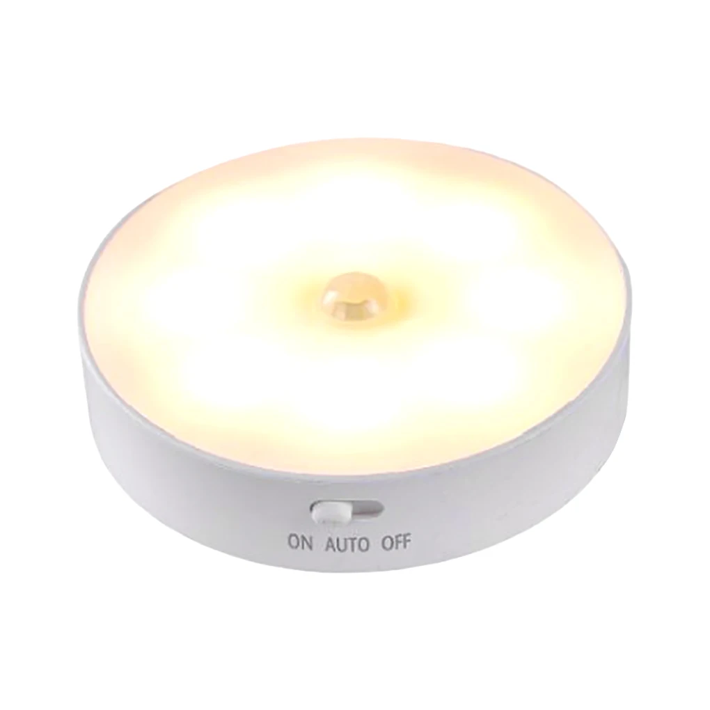 

LED Lamp Light Body Induction Bedside Night-light Home Decor for Bedroom Stairs Hallway Wardrobe Supplies Sensor Light