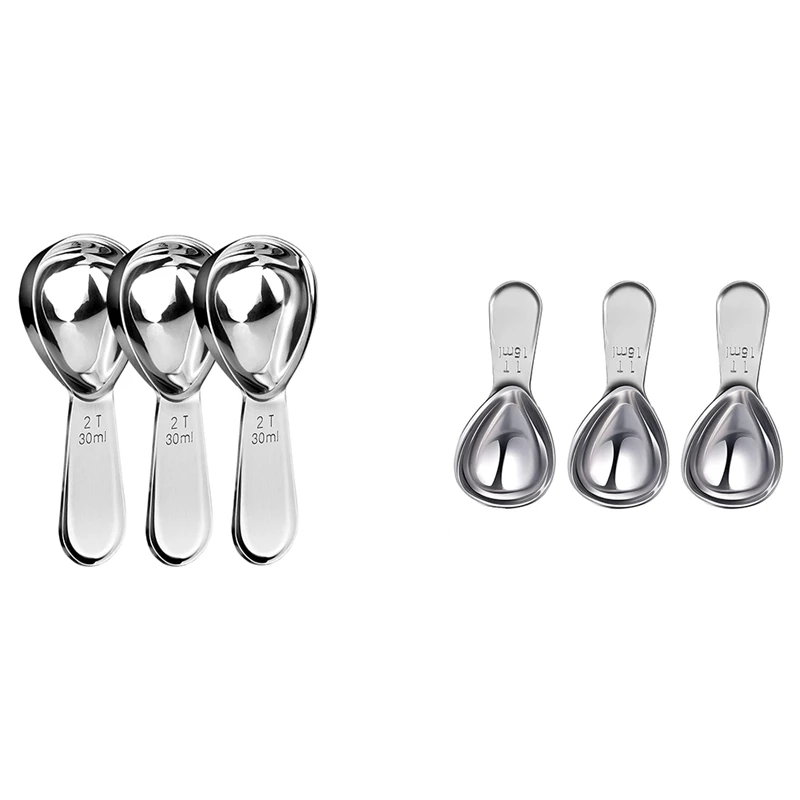 

Coffee Scoop, Coffee Spoons Tablespoon Measuring Spoons For Tea, Ground Coffee, Whole Bean, Scoops For Canisters