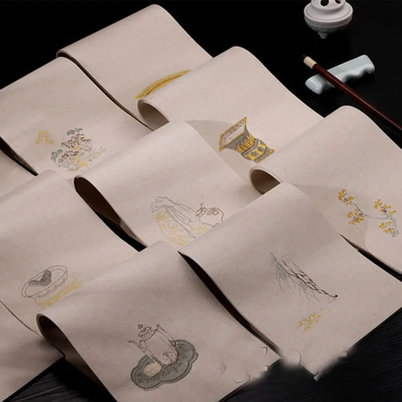 

20sheets/lot,13*34cm,Chinese Rice Paper For Small Kai Shu Small Xing Shu Calligraphy Writting Paper Xuan Zhi