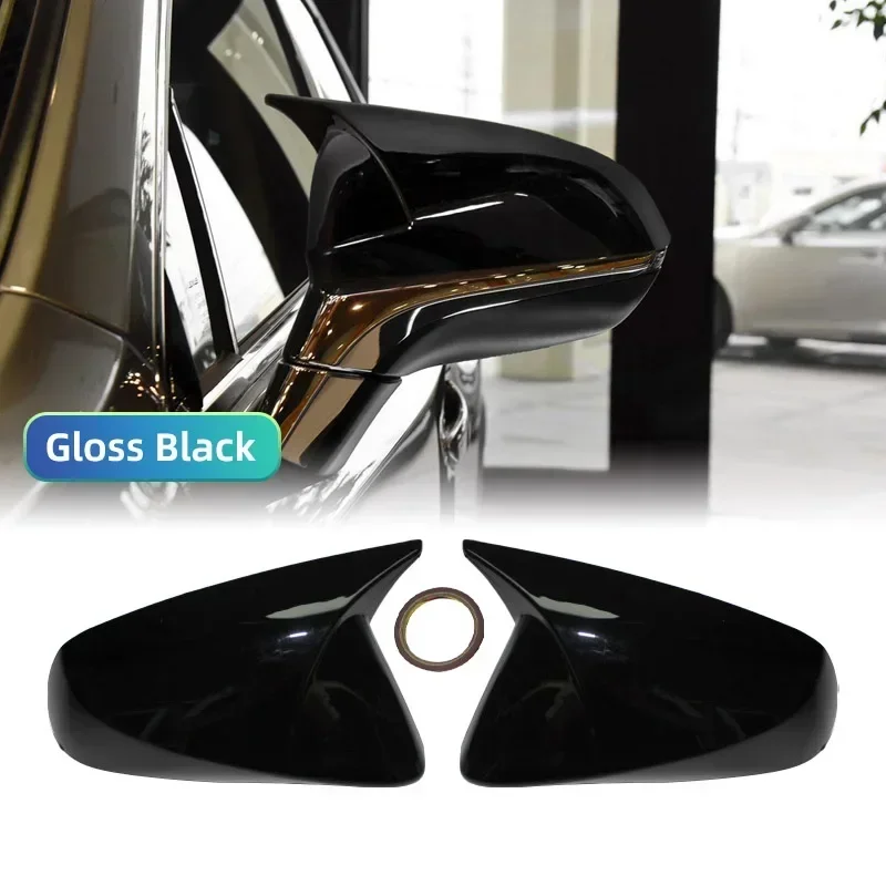 

Крышка зеркала заднего вида с боковым крылом для Lexus NX 200 200t 300 300h RX 200t 330 300 350 450 Черная крышка Наклейка Накладка на зеркальный корпус