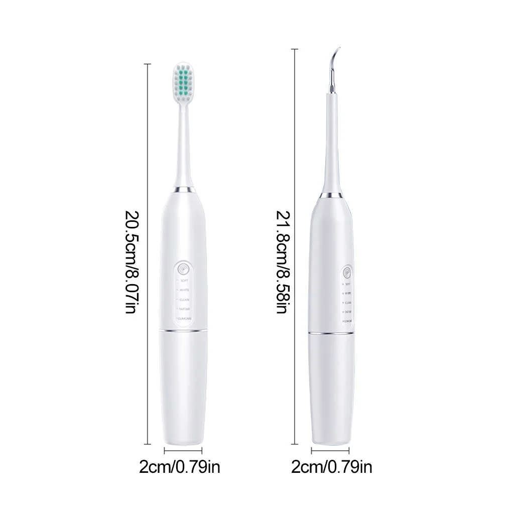 

Electric Rechargeable Toothbrush Adults Smart Toothbrushes 5 Modes Sonic Care Automatic Electronic Operated Tooth