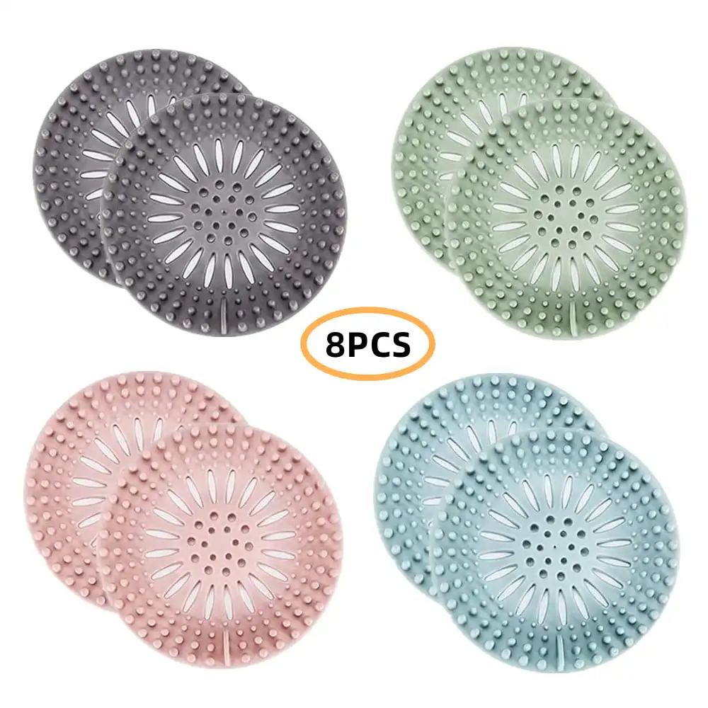 

Ситечко для слива душа (8 шт.), ситечко для слива душа-ситечко для кухонной раковины-аксессуары для душа