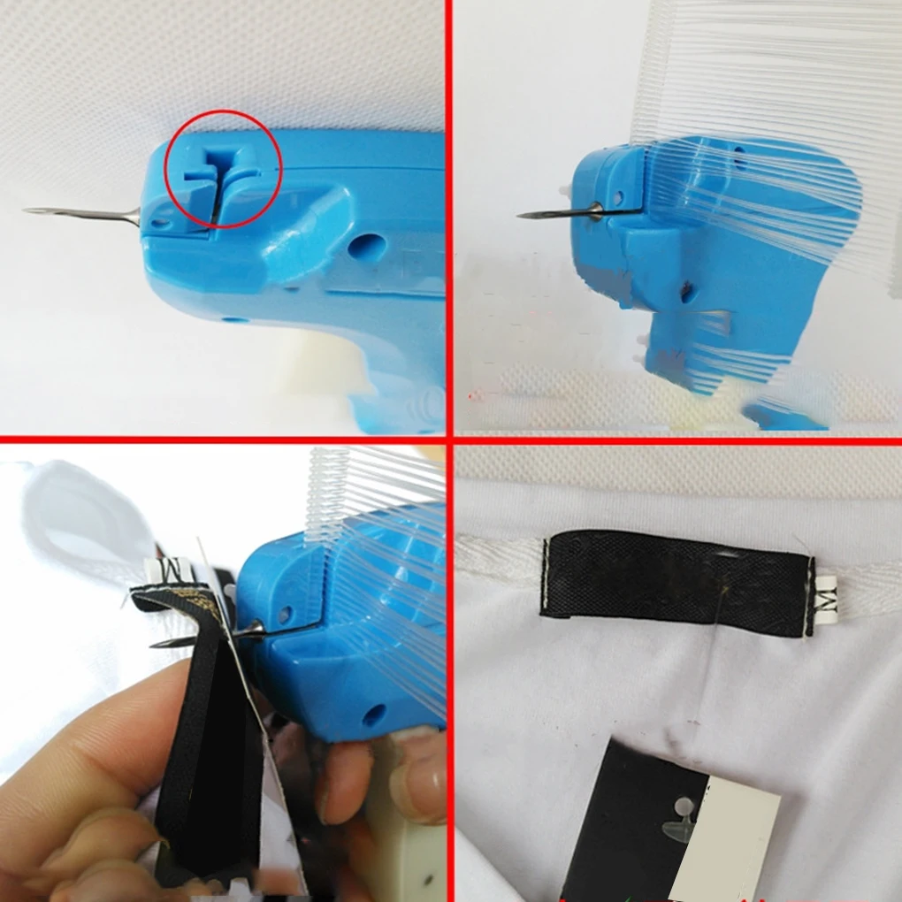 

Plastic Clothes Garment Price Label Tagging Tag Attaching Tool and 3 Inch 1000 Barbs and 5 Needles Kit