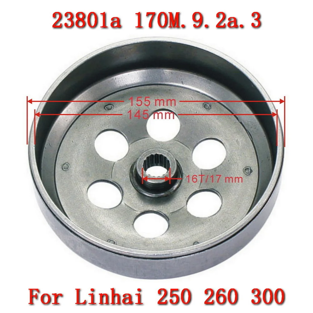 

Корпус сцепления для MAJESTY LINHAI Buyang Feishen Gsmoon Jinlang Xingyue Sym Citycom GTS 250 260 300 YP250 JL250 LH300 23801