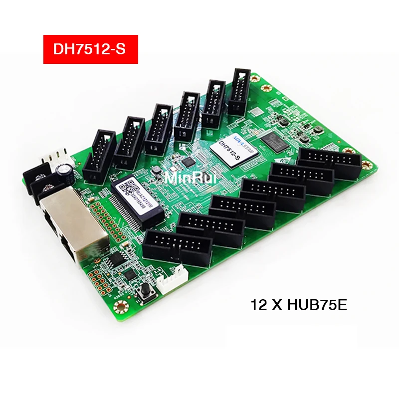Novastar DH7512-S / MRV412 Полноцветный диапазон управления картой приемника 512 x пикселей 12