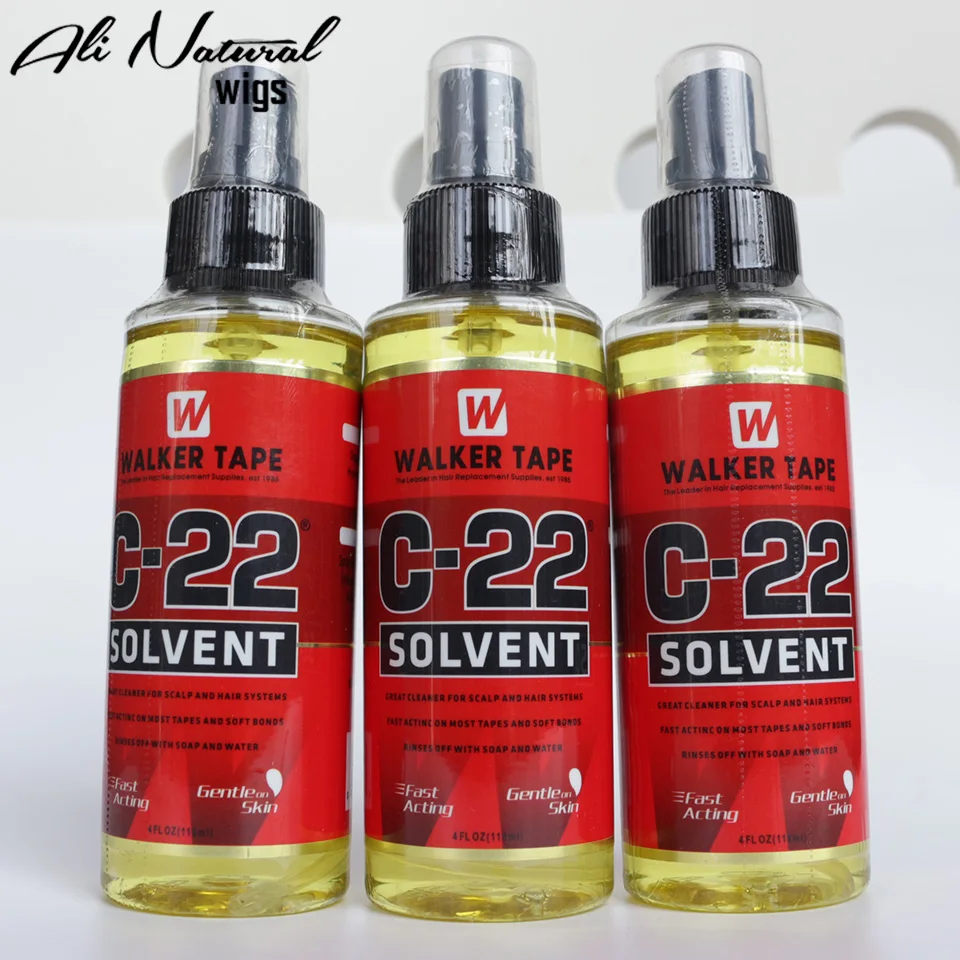 

4 FL Oz 118 ML Yellow Liquid C22 Remover For Lace Wig Glue Remover For Adhesive Tape