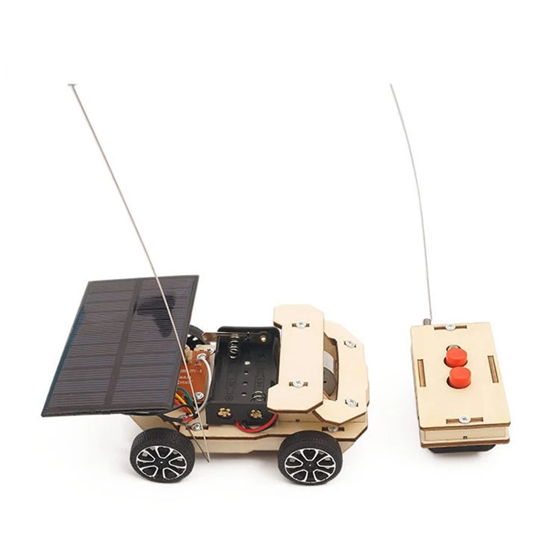 

Модель автомобиля «сделай сам» на солнечной батарее с дистанционным управлением, Обучающие игрушки, научная технология, Набор игрушечных машинок для детей, подарки