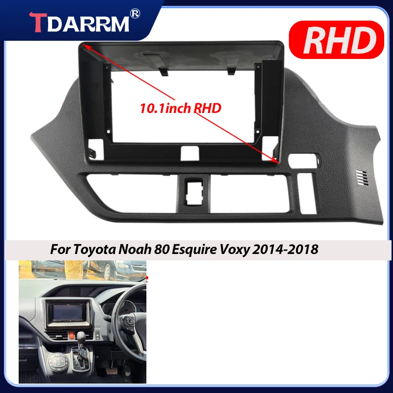 

10,1-дюймовый для Toyota Noah 80 Esquire Voxy 2014-2018 автомобильный радиоприемник стерео Android MP5 GPS плеер 2 Din головное устройство панель лицевая панель рамка