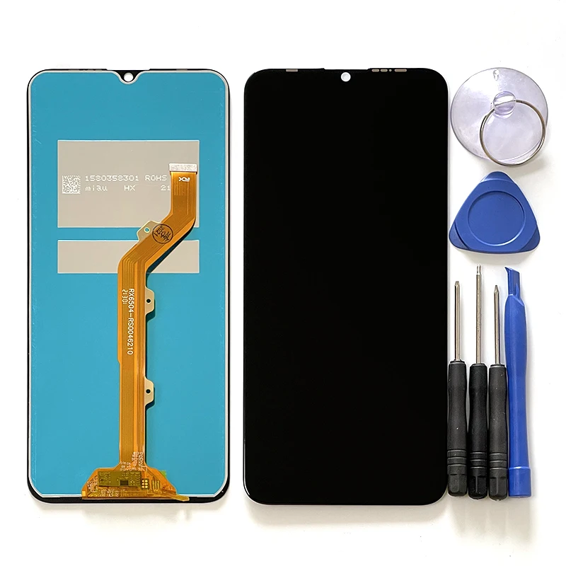 

6.52 For Infinix Tecno Spark 4 KC8 LCD Display Screen +Touch Panel Digitizer For Tecno Spark 4 Spark4 Display Replacement Parts