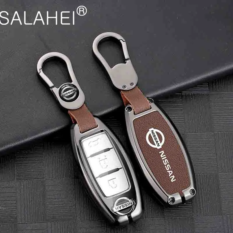 

Car Key Cover Case Holder For Nissan Leaf Micra Qashqai J11 J10 X-Trail T32 Versa Note Patrol Juke Tiida Altima Pathfinder Kicks