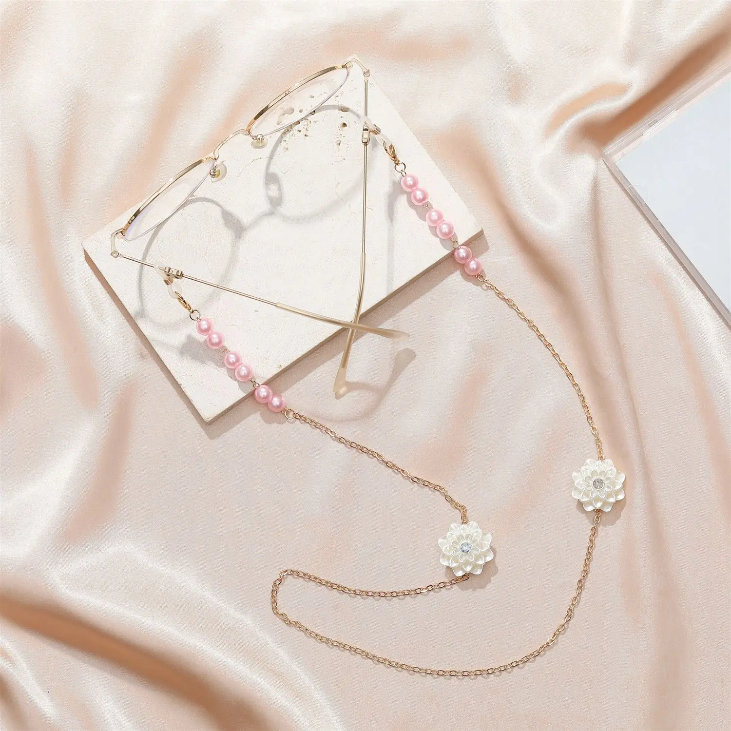 

Pearl Neck Strap Mask Extender Anti-lost Glasses Chain Sunglasses Chain Mask Lanyard Mask Chain