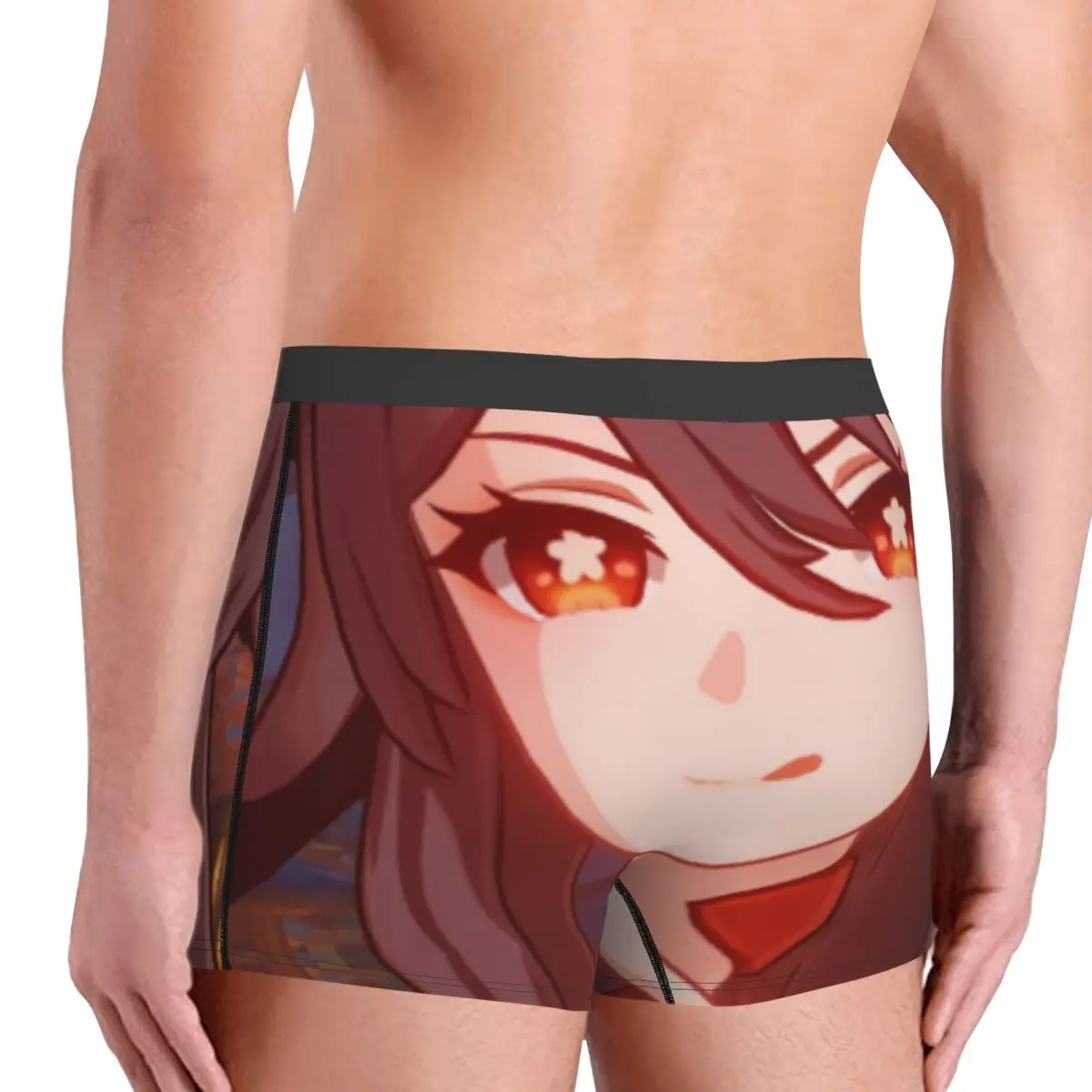 Сексуальные трусы-боксеры мужские трусы Hu Tao игровое нижнее белье детское Genshin