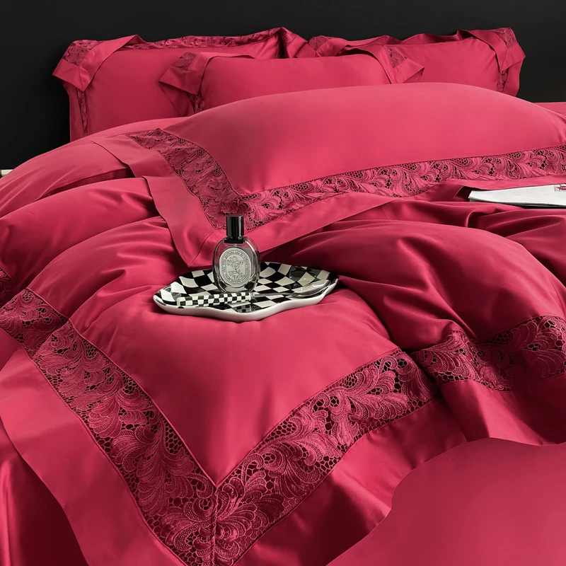 

Комплект постельного белья Fat Fairy HOME TEXTILE из египетского хлопка 1200TC, 4 предмета