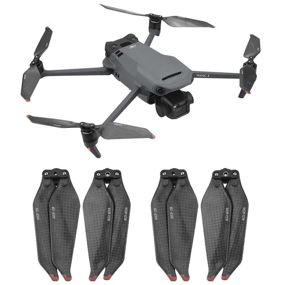 

2/4 Pair 9453F Carbon Fiber Propeller for DJI Mavic 3 Drone Propeller Foldable Low Noise Prop Replacement Accessories