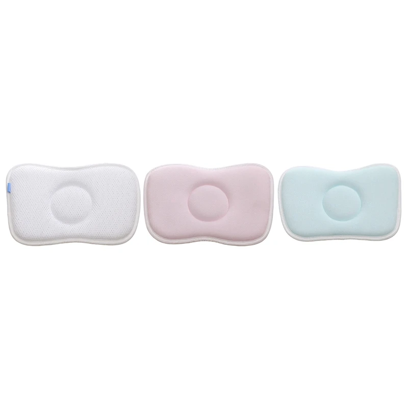 

3D Stereotyped Pillow Sweat-Absorbing Stereotyped Pillow Baby Pillow For Newborn Prevent Flat Head