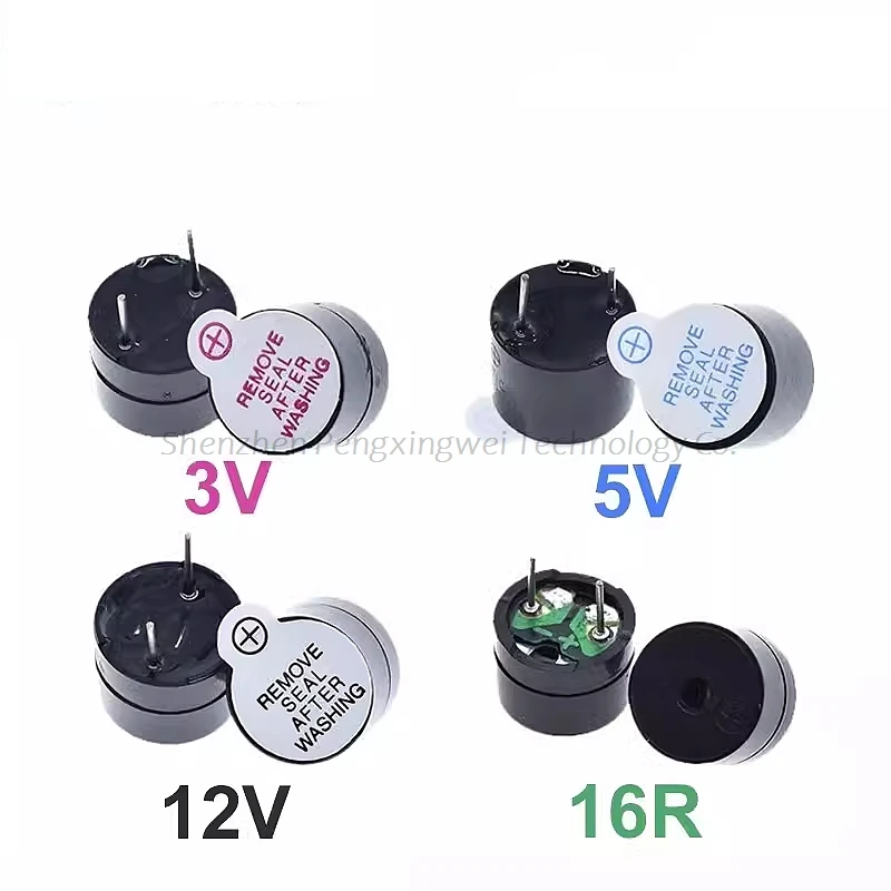 5 шт. 12095 12085 9042 3 в 12 В зуммер Магнитный длинный непрерывный зеркальный 12*9 мм 16R