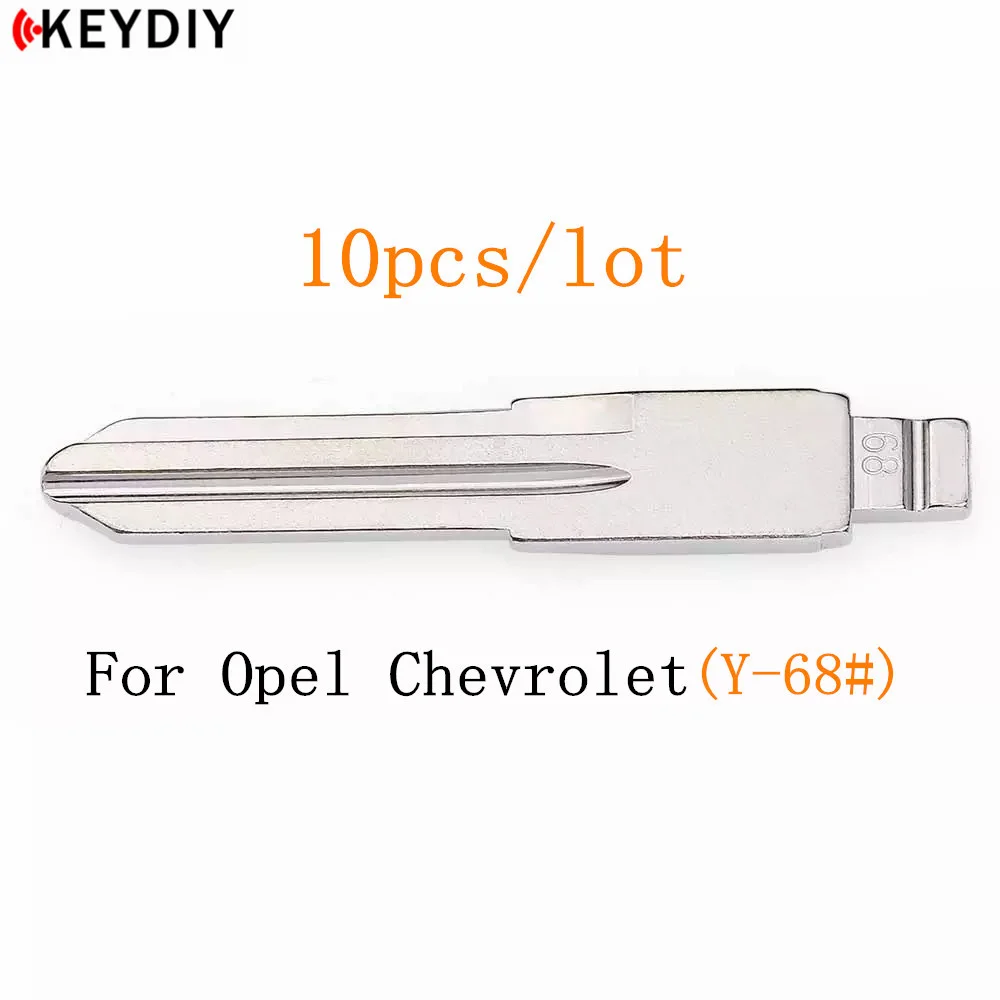 KEYDIY 10 шт. KD/JMD/VVDI 68 # YM28 YM28FH правая сторона металла неразрезанный пустой флип