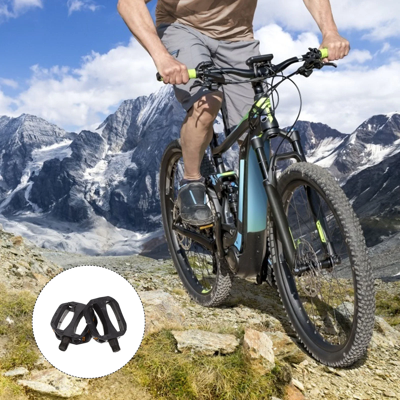 

Pedals Bike Kids Foot Road Footrest Pedals Mountain Pedal Rear Cycling Cycle Mtb Rest Platform Flat Accessories Ride