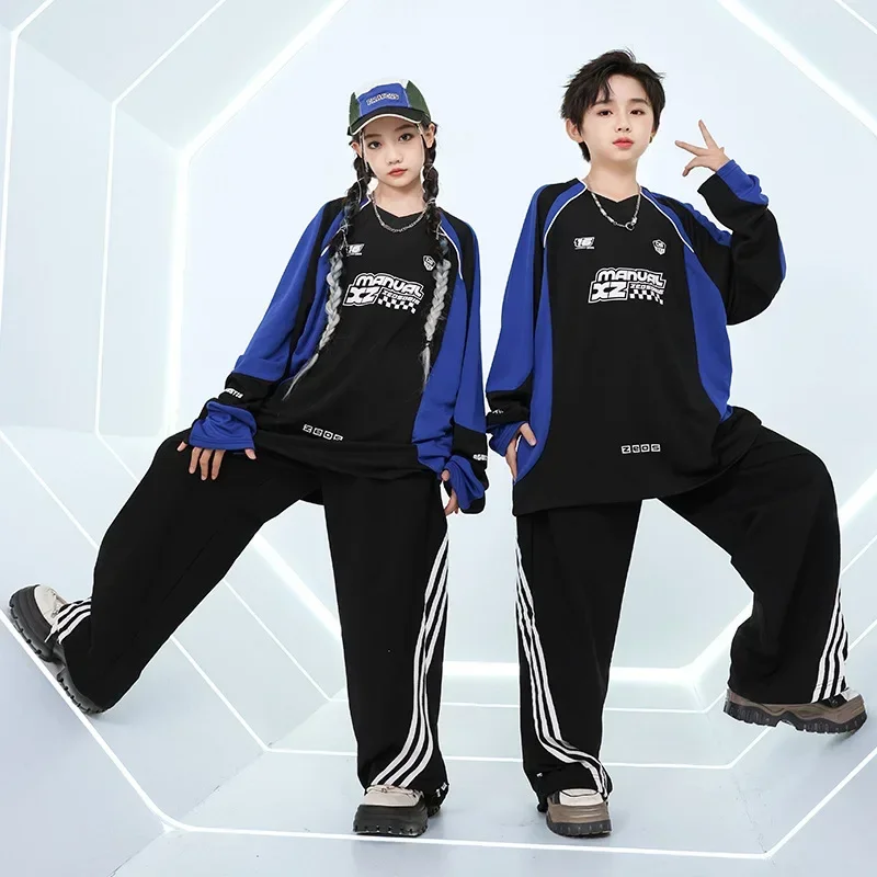Детская уличная одежда для мальчиков-подростков и девочек модная спортивная