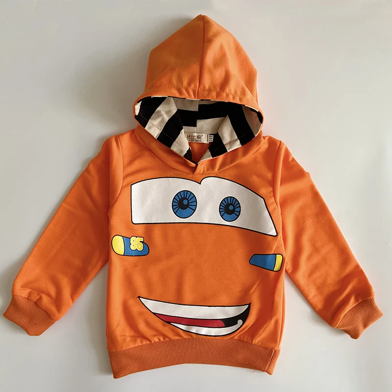 

Baby Boys Cartoon Cars Hoody Jacket Outerwear Toddler Kids Spring Autumn Thinner Sport Sweatershirt Hoodied T Shirt Outfits