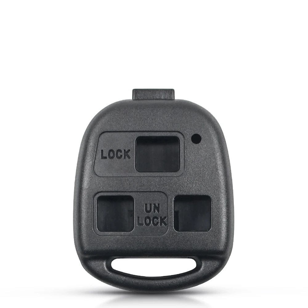 Корпус автомобильного ключа KEYYOU для Toyota Yaris Camry Corolla, чехол с пультом дистанционного управления без логотипа для Lexus Es Rx IS200 RX300 ES300 LS400 GX460 2/3