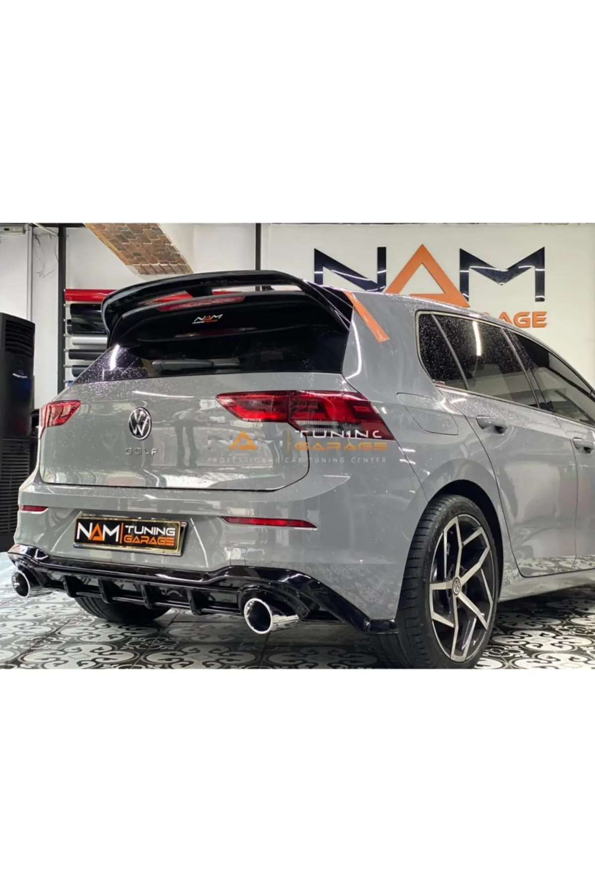 

NamTuning Golf 8 Gti диффузор Abs пластик заднее крепление импортированный продукт-оригинал