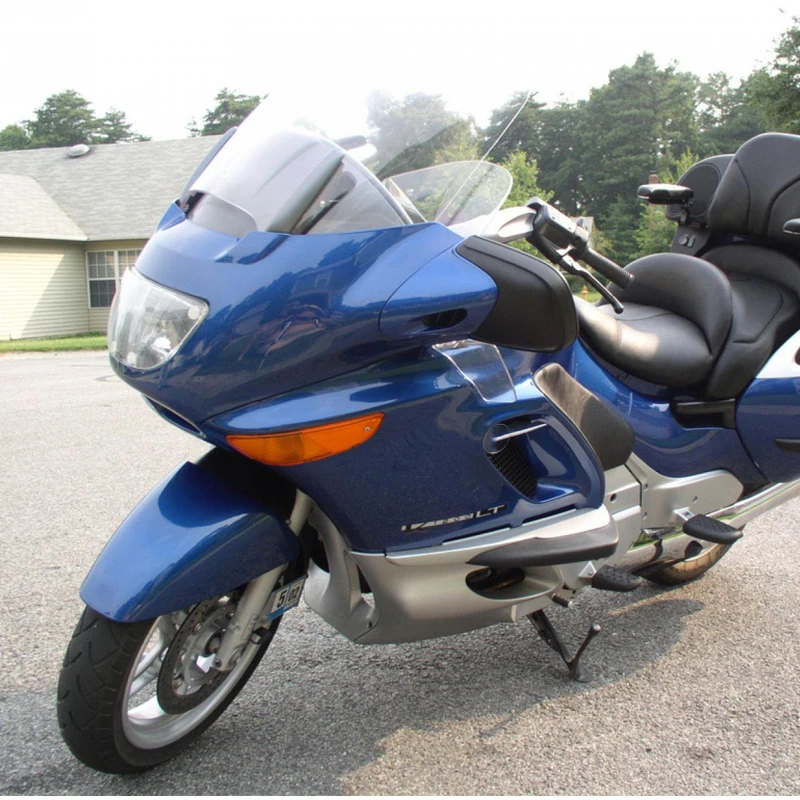Черный и хромированный Φ Подходит для BMW K1200 K1200LT K1200M 1999-2008 2007 2006 LT / M K 1200