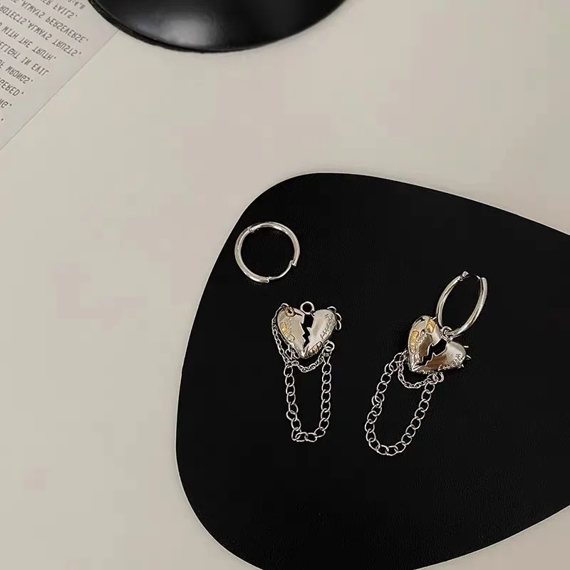 Корейские циркониевые серьги-бабочки с цепочкой и кисточками висячие серьги для