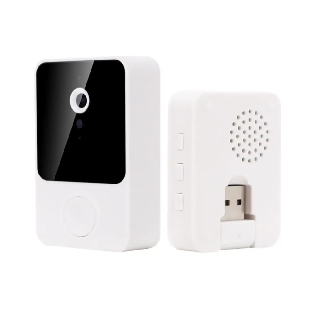 

Wireless WiFi Smart Visual Doorbell Infrared Night Vision Doorbells Cloud Storage Mobile Detection Door Bell For Home Security