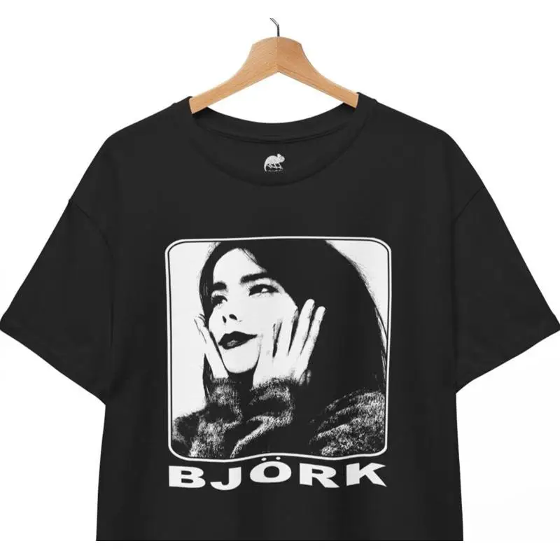 Фото Футболка Bjork, футболка унисекс в стиле рок-н-ролл с музыкальной группой B jork №1