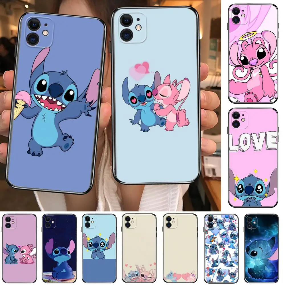 

Stitch Anime Phone Cases For iphone 13 Pro Max case 12 11 Pro Max 8 PLUS 7PLUS 6S XR X XS 6 mini se mobile cell
