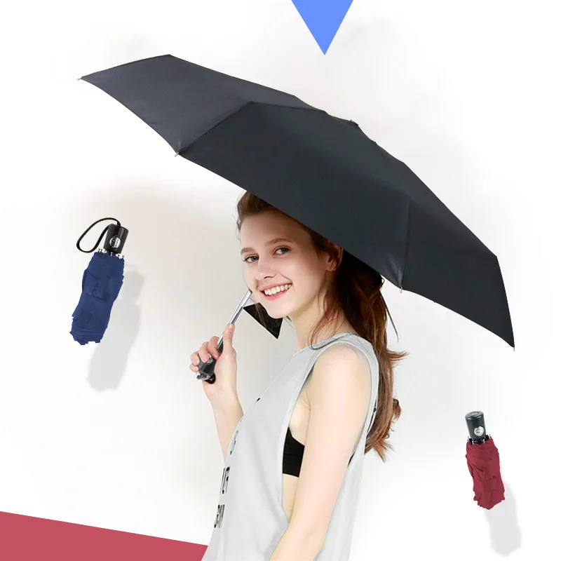 

Parasol Umbrella Sun Rain Mini Umbrella Women Flat Lightweight Umbrella Automatic Sun Umbrella Small Size Easily Outdoor