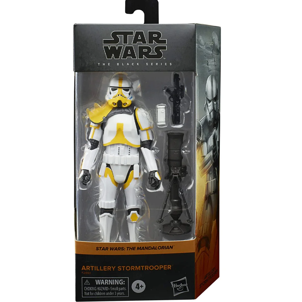 

Genuine Star Wars The Black Series Artillery Stormtrooper Toy 6-Inch-Scale The Mandalorian Collectible Action Figure