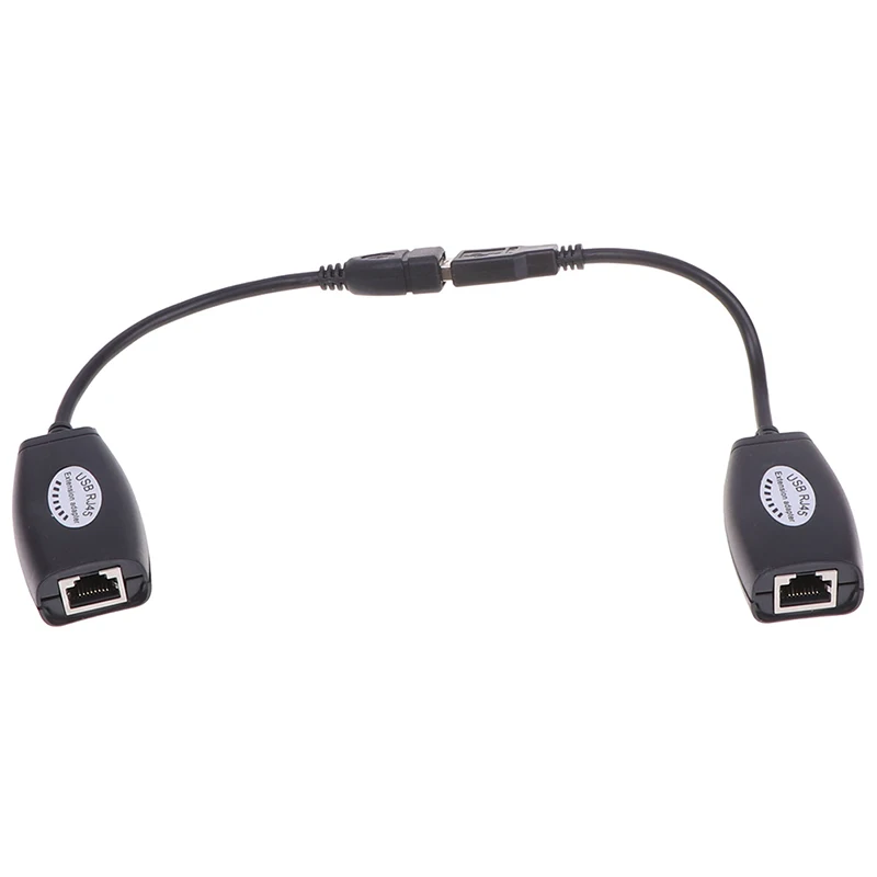 USB UTP адаптер-удлинитель для одного кабеля RJ45 Ethernet CAT5E 6 до 150 футов | Компьютеры и