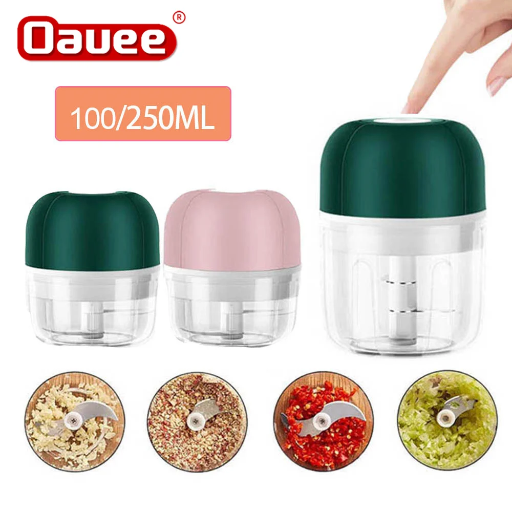 

Electric Garlic Masher Sturdy Durable Mini Crusher Chopper USB Charging For Crushed Garlic Crushed Ginger Crushed Fresh Chili
