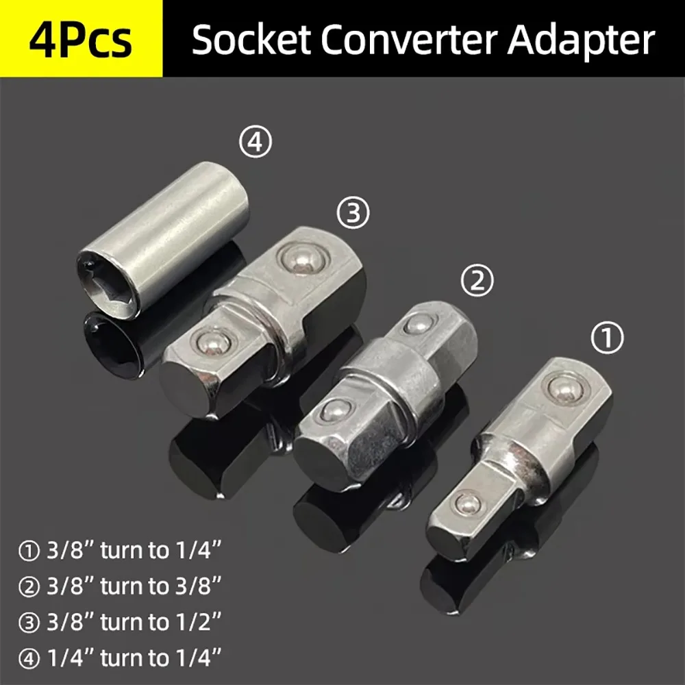 

Набор адаптеров ударного привода 4 шт.