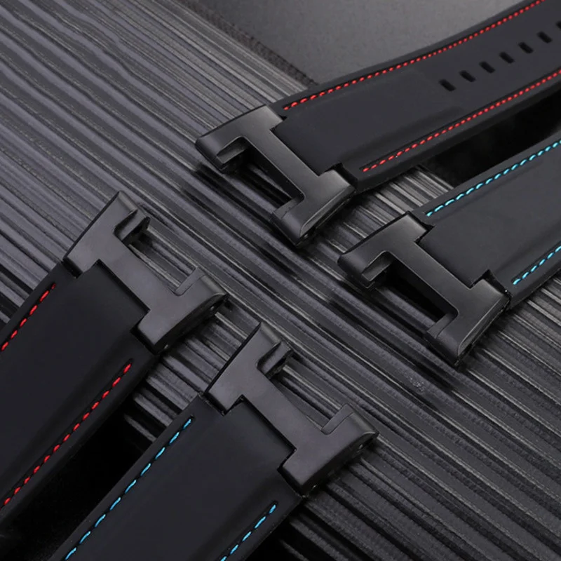 Silicone Strap For Casio ROTREK PRW-7000/7000FC PRW7000 Strap Water-proof Wristband For Casio 5480 Smart Watch Band For Men