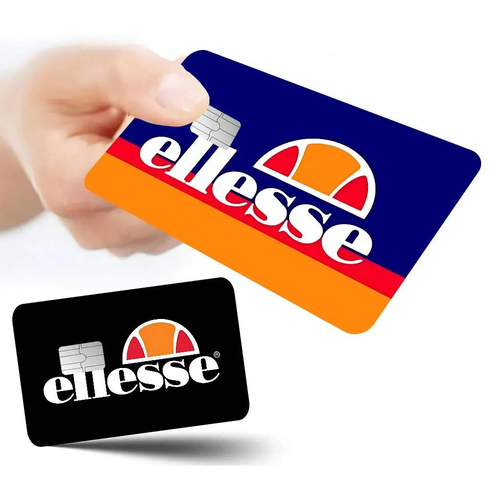 Фото Наклейки-пленки E-Ellesse Logo 2024 с аниме-дизайном для больших кредитных и дебетовых карт (передняя сторона) №4
